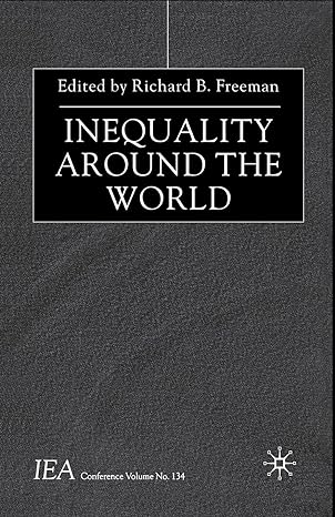 inequality around the world 2002nd edition r freeman 0333773551, 978-0333773550