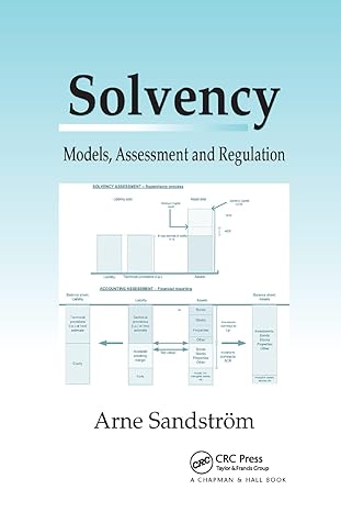 Solvency Models Assessment And Regulation