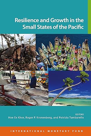 resilience and growth in the small states of the pacific 1st edition international monetary fund 1513507524,