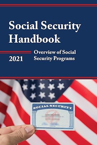 Social Security Handbook 2021 Overview Of Social Security Programs
