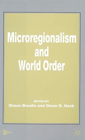 microregionalism and world order 2002nd edition s breslin ,g hook 0333962915, 978-0333962916