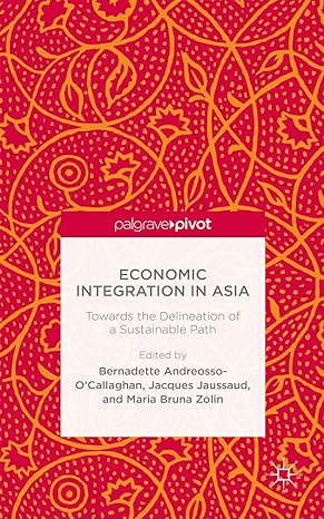 Economic Integration In Asia Towards The Delineation Of A Sustainable Path
