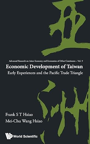 economic development of taiwan early experiences and the pacific trade triangle 1st edition frank s t hsiao