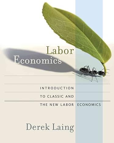 labor economics introduction to classic and the new labor economics y 1st printing edition derek laing