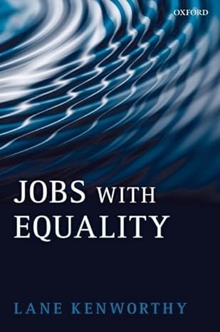 jobs with equality 1st edition lane kenworthy 019955059x, 978-0199550593
