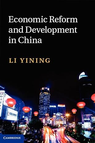 economic reform and development in china 1st edition yining li 1107024056, 978-1107024052