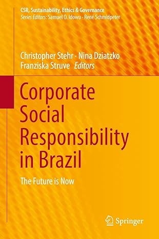 corporate social responsibility in brazil the future is now 1st edition christopher stehr ,nina dziatzko
