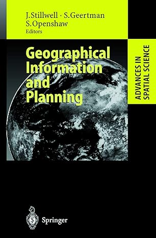 geographical information and planning european perspectives 1999th edition john stillwell ,stan geertman