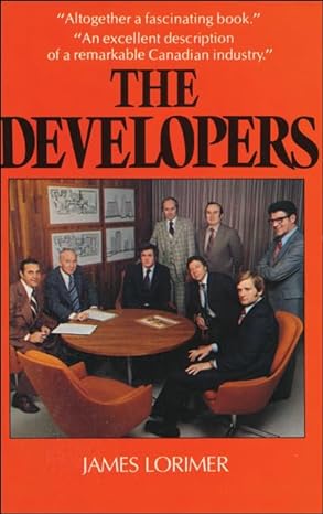 the developers 1st edition james lorimer 0888622198, 978-0888622198