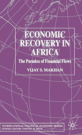 economic recovery in africa the paradox of financial flows 2002nd edition v makhan 0333801555, 978-0333801550