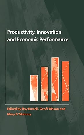 productivity innovation and economic performance 1st edition ray barrell ,geoff mason ,mary o'mahony