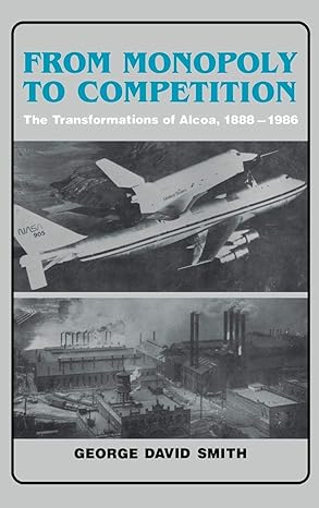 from monopoly to competition the transformations of alcoa 1888 1986 1st edition george david smith