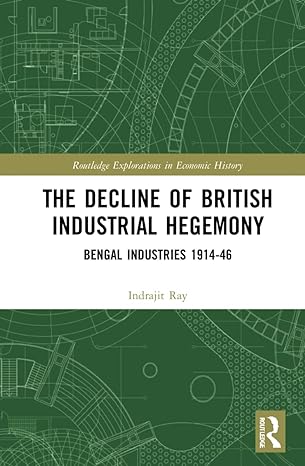 the decline of british industrial hegemony 1st edition indrajit ray 1032212004, 978-1032212005