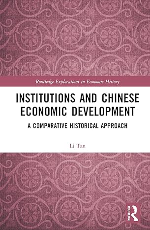 institutions and chinese economic development 1st edition li tan 1032063904, 978-1032063904