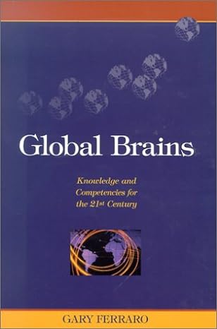 global brains 1st edition gary p ferraro 0971238804, 978-0971238800
