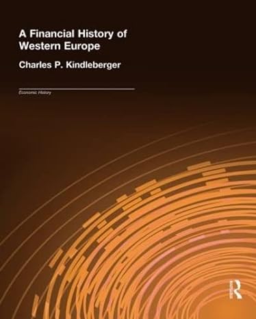 a financial history of western europe 1st edition charles p kindleberger 0415378672, 978-0415378673