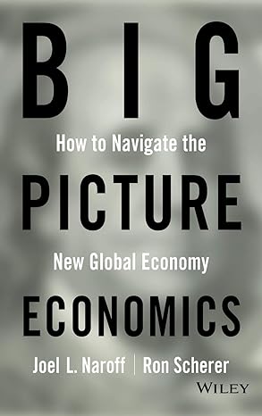 big picture economics 1st edition joel naroff ,ron scherer 0470641819, 978-0470641811