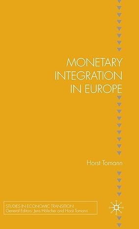 monetary integration in europe 2007th edition h tomann 0230018882, 978-0230018884
