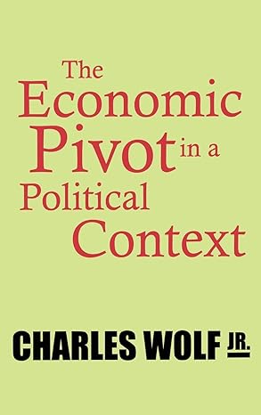 the economic pivot in a political context 1st edition jr wolf 156000326x, 978-1560003267