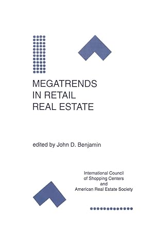 megatrends in retail real estate 1996th edition john d benjamin 0792396405, 978-0792396406
