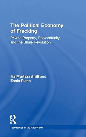the political economy of fracking private property polycentricity and the shale revolution 1st edition ilia