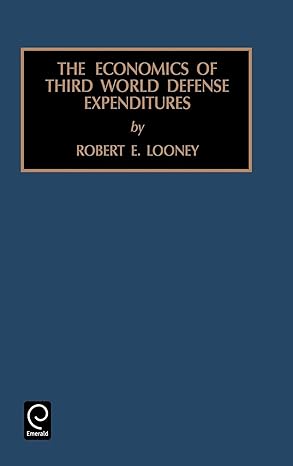 the economics of third world defense expenditures 1st edition looney 1559383860, 978-1559383868