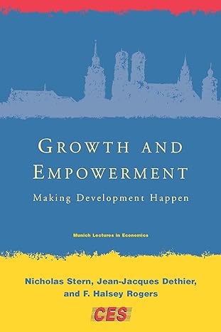 growth and empowerment making development happen 1st edition lord stern of brentford nicholas stern ,f halsey
