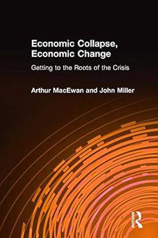 economic collapse economic change getting to the roots of the crisis 1st edition arthur macewan ,john miller