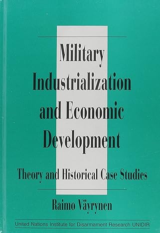 military industrialization and economic development theory and historical case studies 1st edition raimo