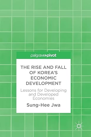 the rise and fall of koreas economic development lessons for developing and developed economies 1st edition