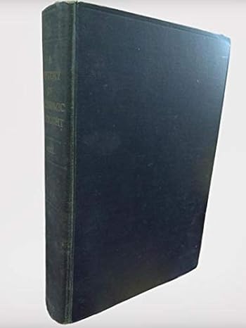 a history of economic thought 1st edition john fred bell b0007ddyzi