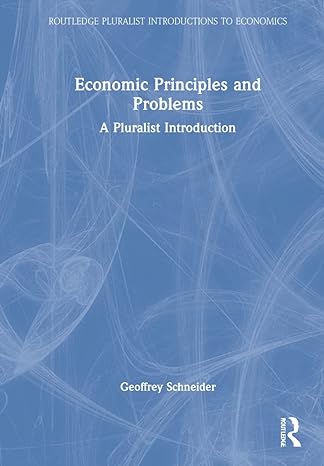 economic principles and problems a pluralist introduction 1st edition geoffrey schneider 113863994x,