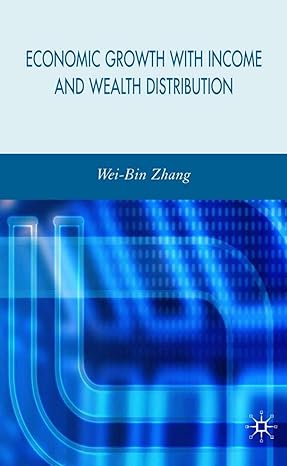 economic growth with income and wealth distribution 1st edition w zhang 0230004784, 978-0230004788