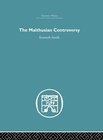 the malthusian controversy 1st edition kenneth smith 0415378052, 978-0415378055