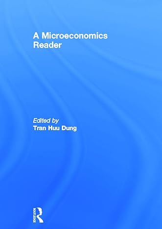 a microeconomics reader 1st edition tran huu dung 0415771935, 978-0415771931