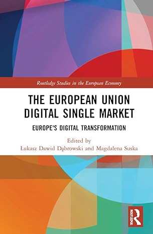 the european union digital single market 1st edition lukasz dawid dabrowski ,magdalena suska 1032201592,
