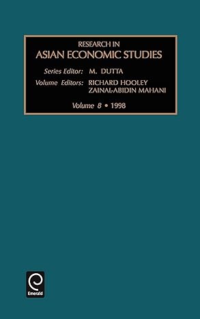 research in asian economic studies 1st edition m z abidin, m ariff, m dutta, ,r hooley 0762301996,