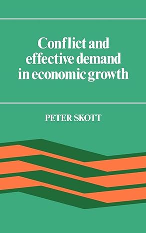 conflict and effective demand in economic growth 1st edition peter skott 0521365961, 978-0521365963
