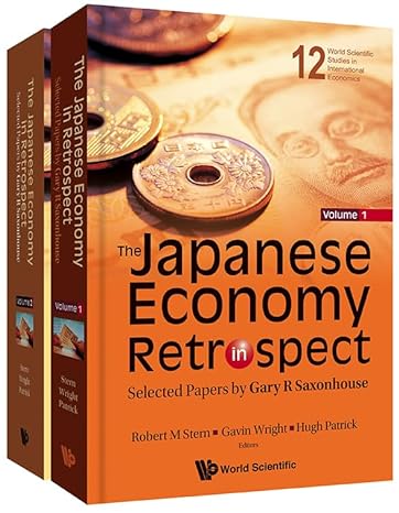 the japanese economy in retrospect selected papers by gary r saxonhouse 1st edition robert m stern ,gavin