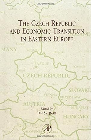 the czech republic and economic transition in eastern europe afirst edition jan svejnar 012678180x,