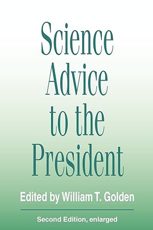 science advice to the president enlarged 2nd edition jack werber 1593114311, 978-0871685094