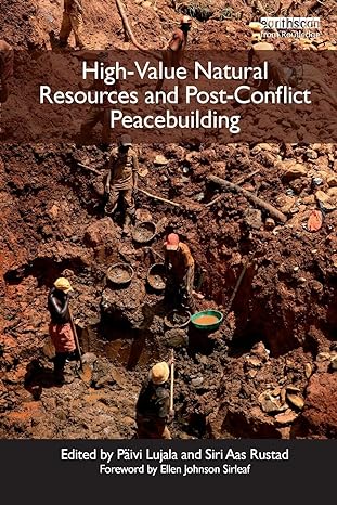 high value natural resources and post conflict peacebuilding 1st edition paivi lujala ,siri aas rustad