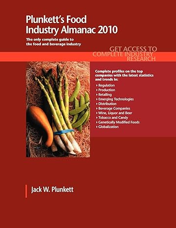 plunketts food industry almanac 2010 food industry market research statistics trends and leading companies