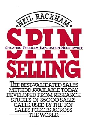 spin selling 1st edition neil rackham 0070511136, 978-0070511132