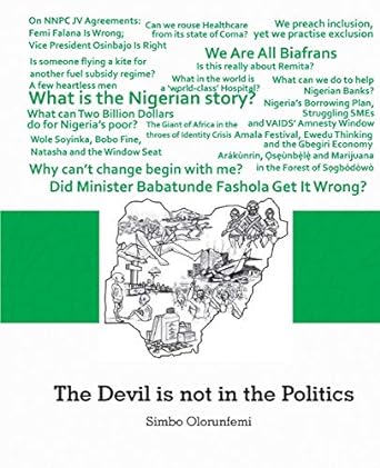 the devil is not in the politics 1st edition simbo olorunfemi 978540093x, 978-9785400939