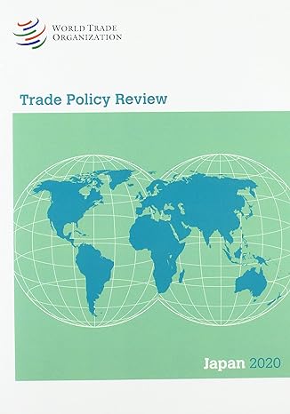 trade policy review 2020 japan 1st edition world trade organization 9287050805, 978-9287050809