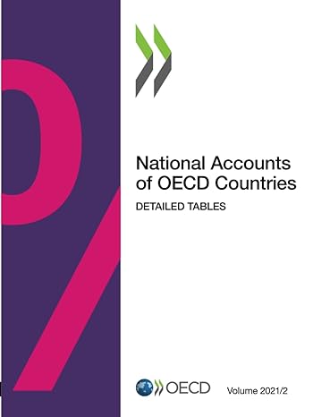 national accounts of oecd countries volume 2021 issue 2 detailed tables 1st edition organisation for economic