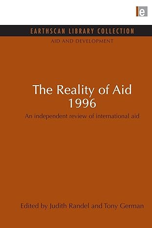 the reality of aid 1996 1st edition judith randel 0415851483, 978-0415851480