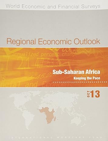 regional economic outlook sub saharan africa 2013 october 1st edition international monetary fund 1475553412,