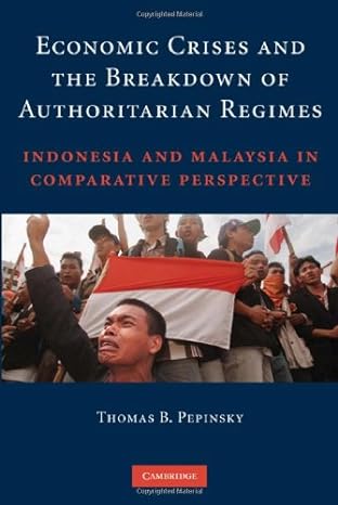 economic crises and the breakdown of authoritarian regimes indonesia and malaysia in comparative perspective